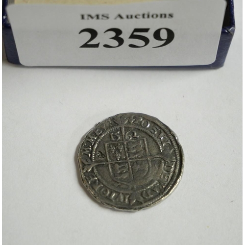 2359 - Silver Coin Dated 1562.