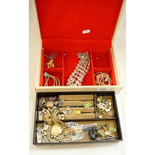 2382 - Box - Assorted Costume Jewellery.