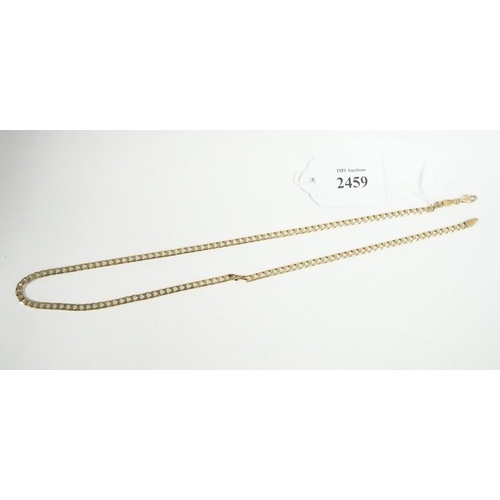 2459 - 9k Gold Necklace - 48cms - 11.6gms