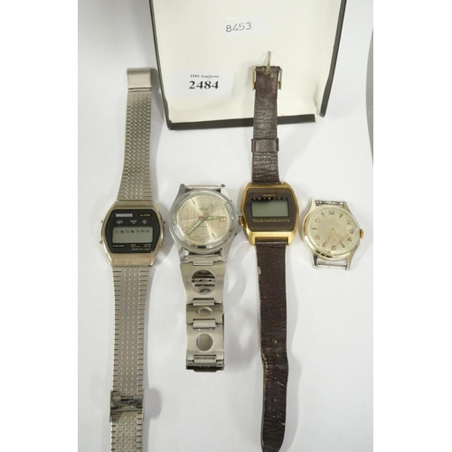 2484 - Box - Gents Vintage Wristwatches.