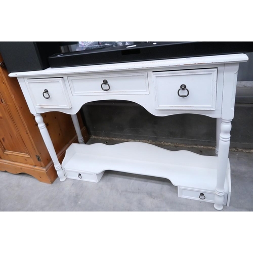 3006 - Painted Pine Dressing Table