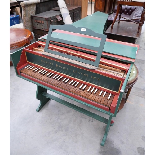 3160 - Zuckermann Italian Harpsichord (1973) Robert Davies Leeds University - Restored 2002 New Soundboard ... 