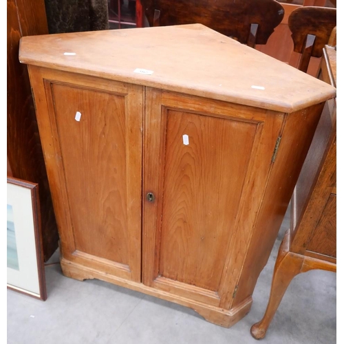 3167 - Pine Corner Cabinet