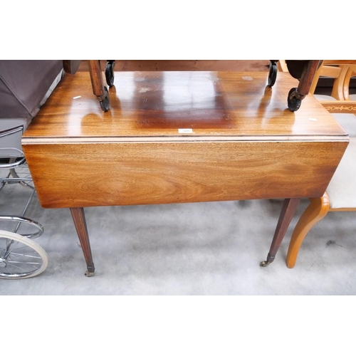 3199 - Edwardian Mahogany Pembroke Table