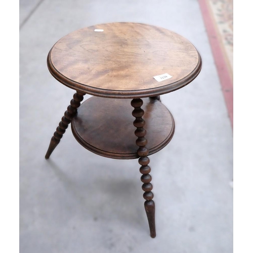 3228 - Mahogany Bob & Turn Gypsy Table