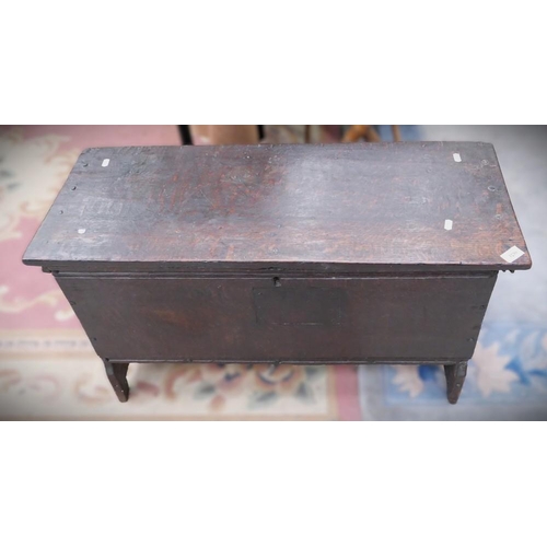 3230 - Antique Oak Coffer