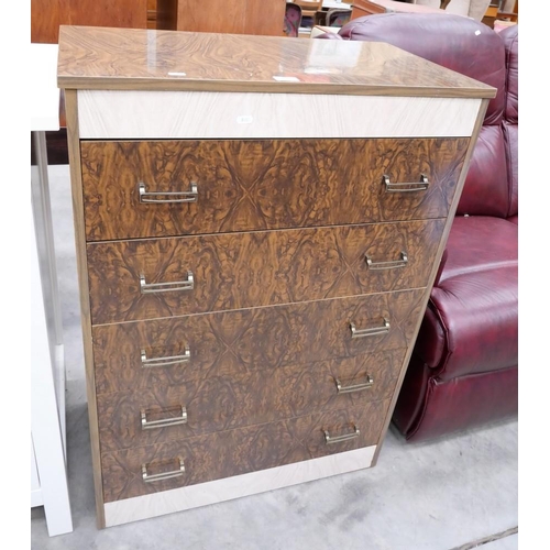 3317 - 1970s 5 Drawer Chest