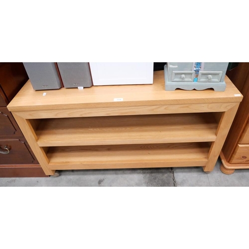 3338 - Light Oak TV Stand