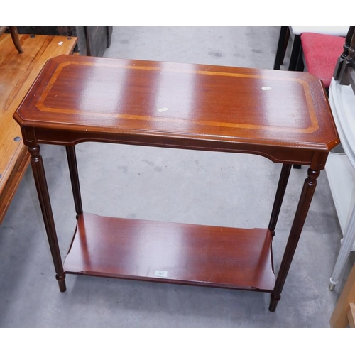 3427 - Mahogany Console Table