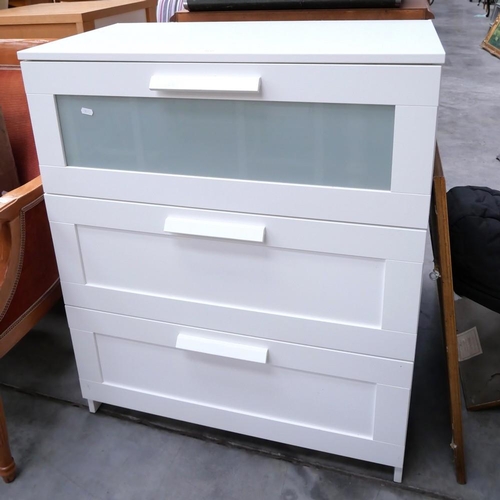 3439 - Ikea Three Drawer Chest