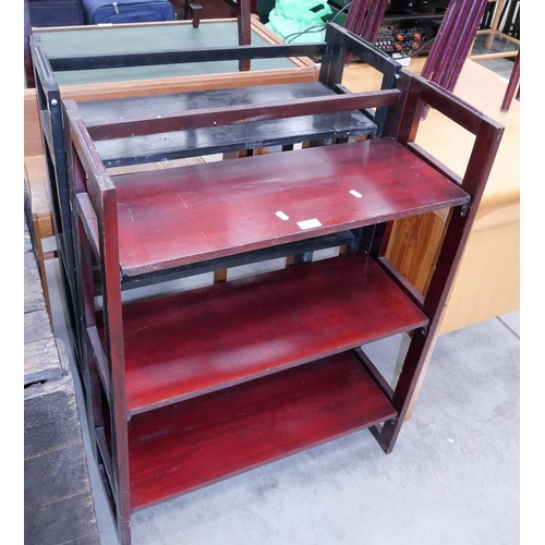 3451 - Two Folding Bookcases