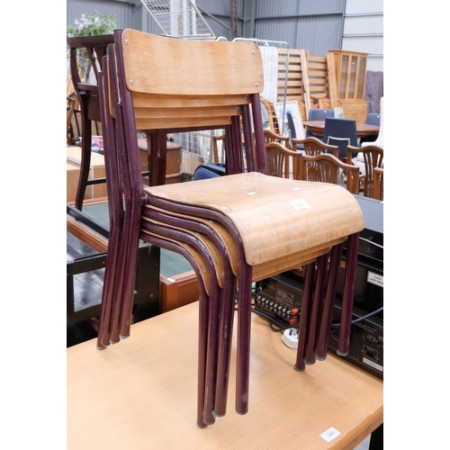 3452 - Four Stacking Childs Chairs