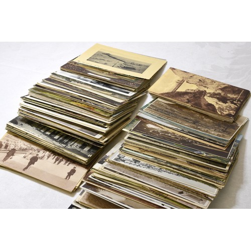 2166 - Box - Assorted Vintage Topographical Postcards.