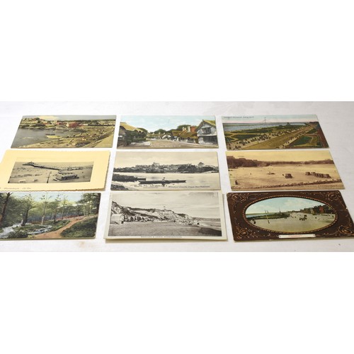 2166 - Box - Assorted Vintage Topographical Postcards.