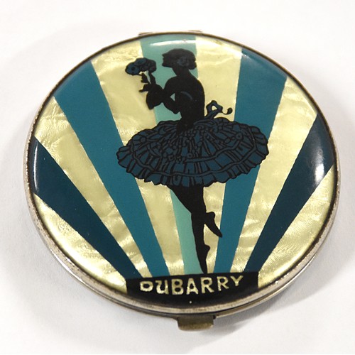 2366 - Vintage Dubarry Powder Compact.