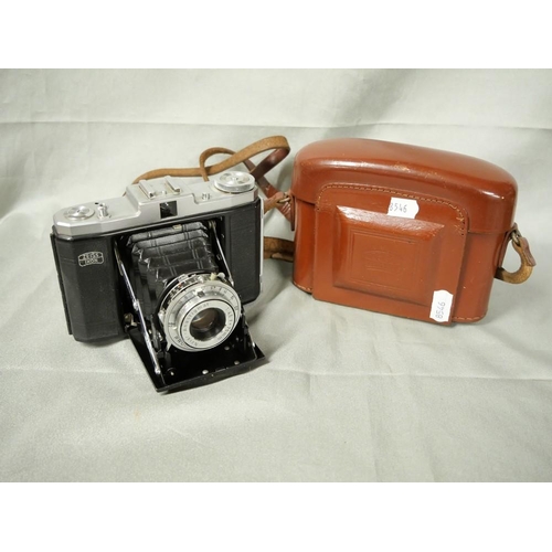 1235 - Zeiss Ikon Folding Camera in Case.