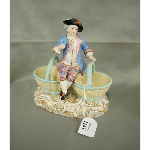 1245 - Antique Meissen Figure Group (AF).