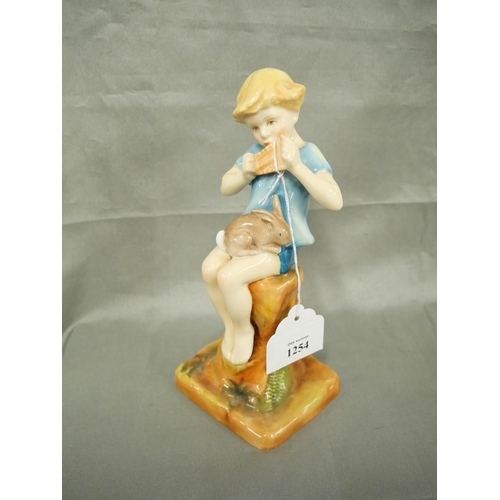 1254 - F. Gertner Royal Worcester Figure 