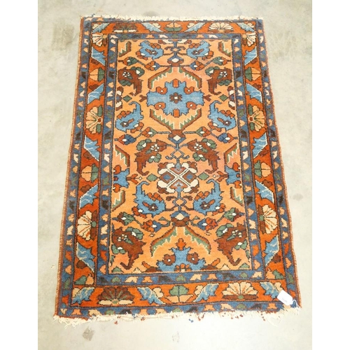 1648 - Small Eastern Wool Rug, approx 117 x 76cm.