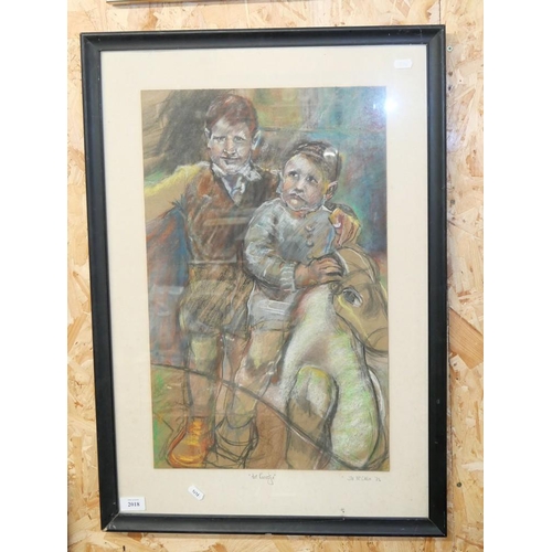 2018 - Framed Pastel - 