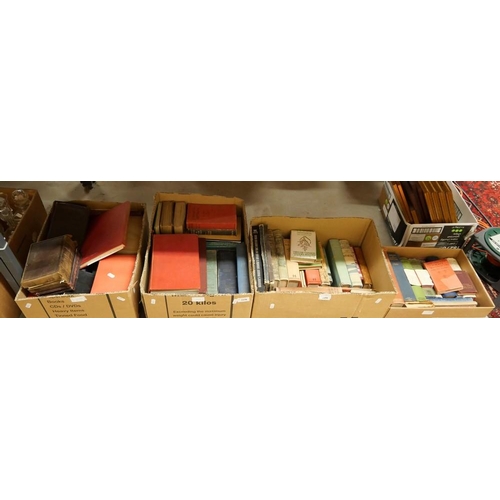 2158 - 4 Boxes - Assorted Books