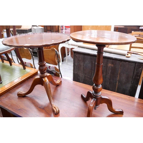 3091 - 2 Mahogany Wine Tables