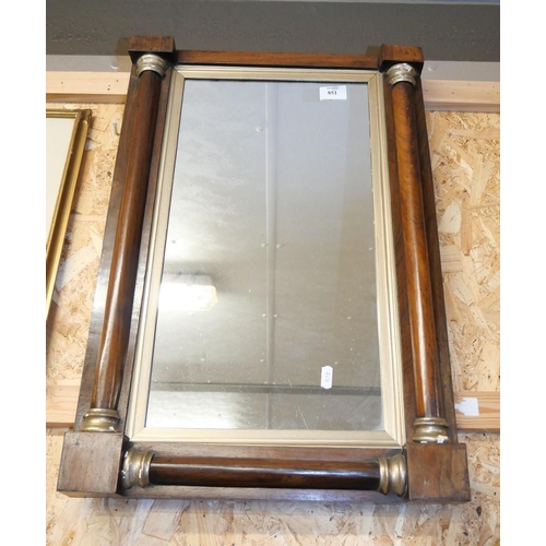 851 - Rosewood Wall Mirror