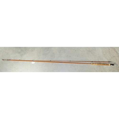 875 - Hardy's Palakona 2 Piece cane Spinning Rod