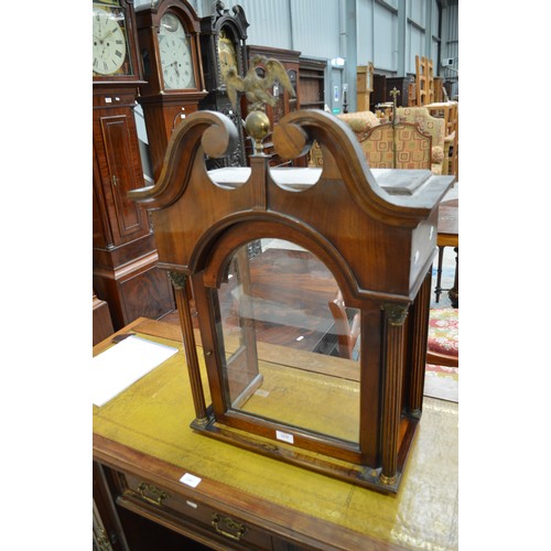 3279 - Victorian Mahogany Longcase Clock With Silver Dial J Gartly Of Aberdeen