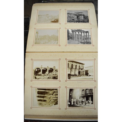 1155 - Late Victorian / Edwardian Photograph Album (Travel around 1900) & Two Volumes 