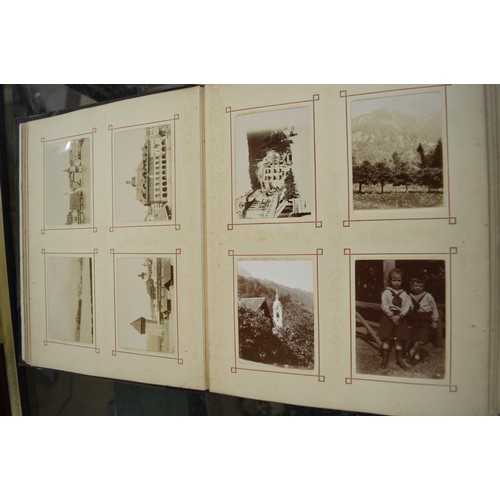 1155 - Late Victorian / Edwardian Photograph Album (Travel around 1900) & Two Volumes 