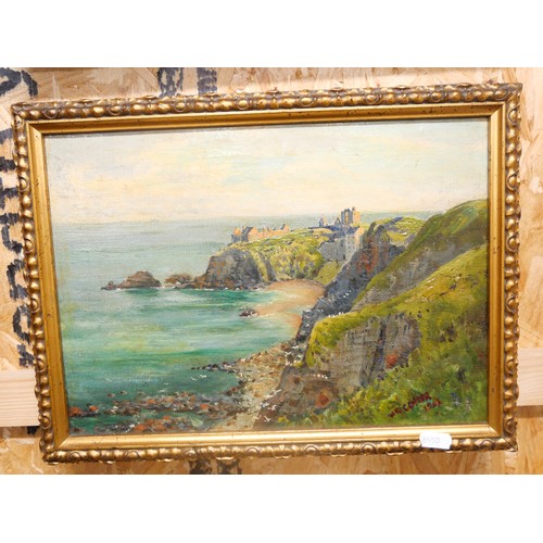 1064 - Five Mid 20th Century Framed Oil Paintings - Scottish Landscapes all signed W.C. Center, four around... 