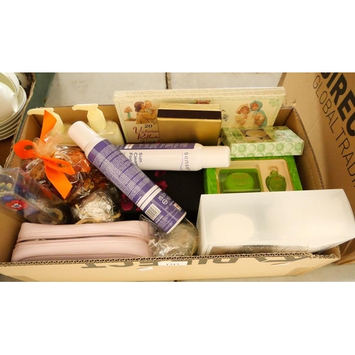 1313 - Box - Assorted Cosmetic Gift Packs, Pot Pourri etc.