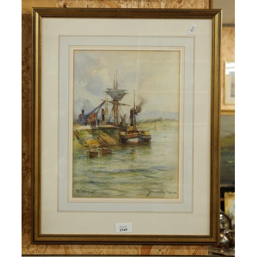 1549 - Framed Watercolour - 