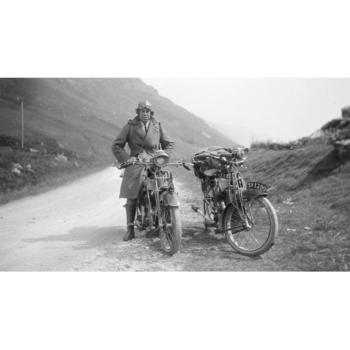 1302 - Card Folders of 1920's Negatives & Photographs - Cars, Fishing Boats, Deer Stalking etc.