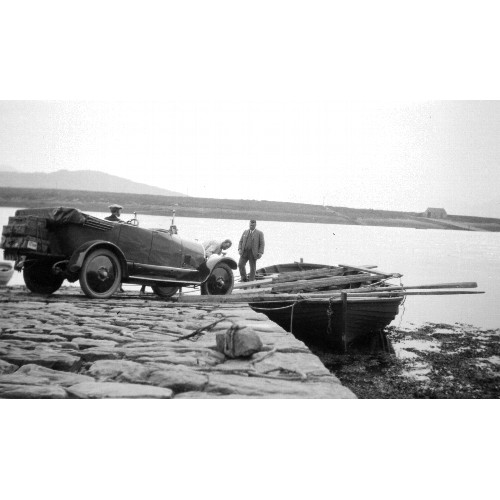 1302 - Card Folders of 1920's Negatives & Photographs - Cars, Fishing Boats, Deer Stalking etc.