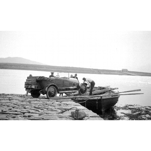 1302 - Card Folders of 1920's Negatives & Photographs - Cars, Fishing Boats, Deer Stalking etc.