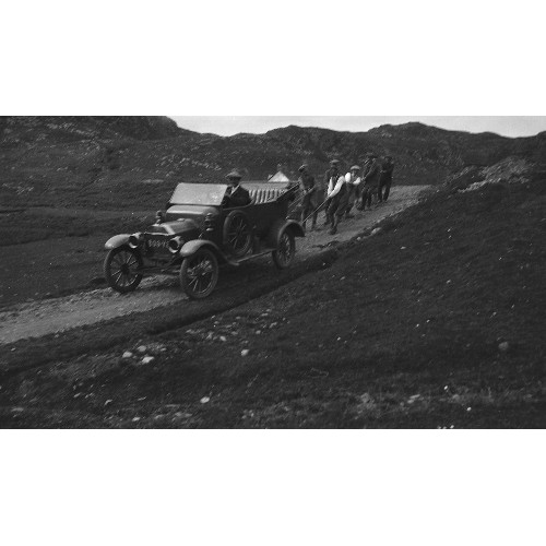 1302 - Card Folders of 1920's Negatives & Photographs - Cars, Fishing Boats, Deer Stalking etc.