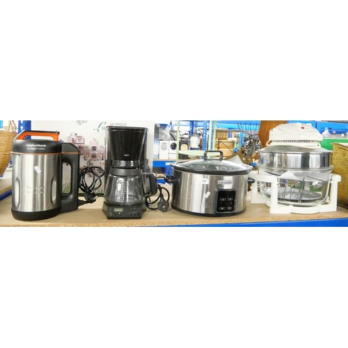 190 - Air Cooker, Slow Cooker, Soup Maker & Coffee Machine