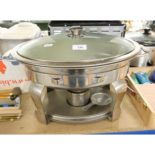 236 - New Oval Chafing Dish