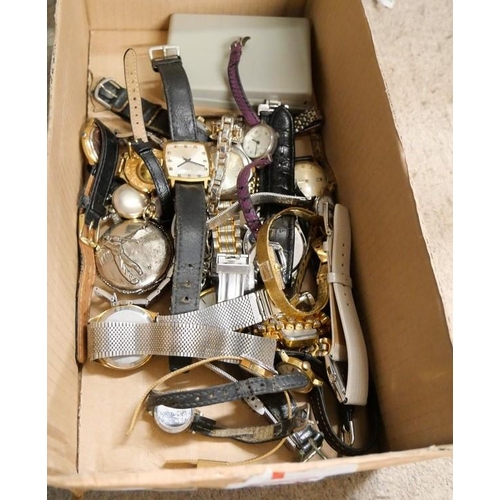 2445 - Box of Assorted Wristwatches