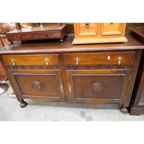 3246 - Antique Wooden Sideboard