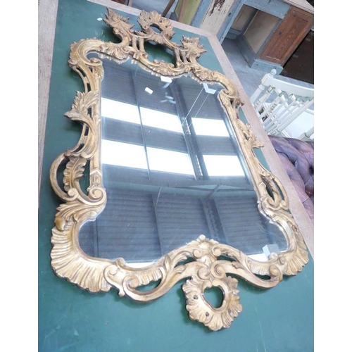 3299 - Ornate Gilt Frame Wall Mirror