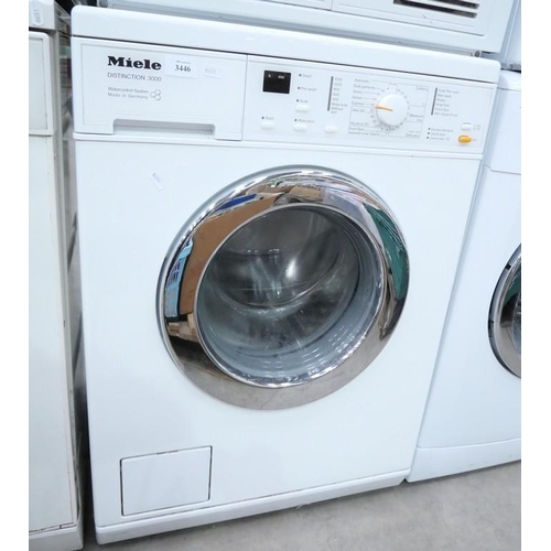 3446 - Miele Distinction 3000 Automatic Washing Machine.