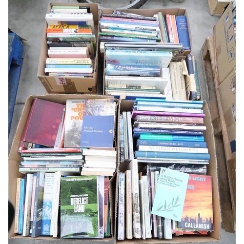 3472 - 4 Boxes Of Assorted Books