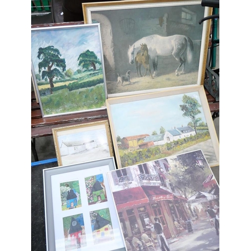 3489 - Quantity Of Framed Prints & Pictures