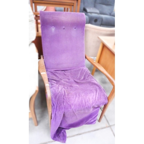 3177 - Vintage Upholstered Chair