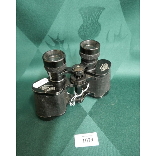 1079 - Pair of Vintage Hartmann Optik Wetzlar 8 x 30 Binoculars.