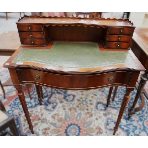 Reproduction Mahogany Writing Desk