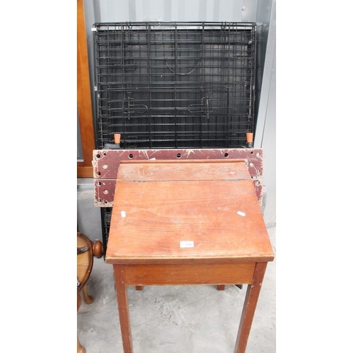 Animal Cage, Vintage School Desk, Workmate